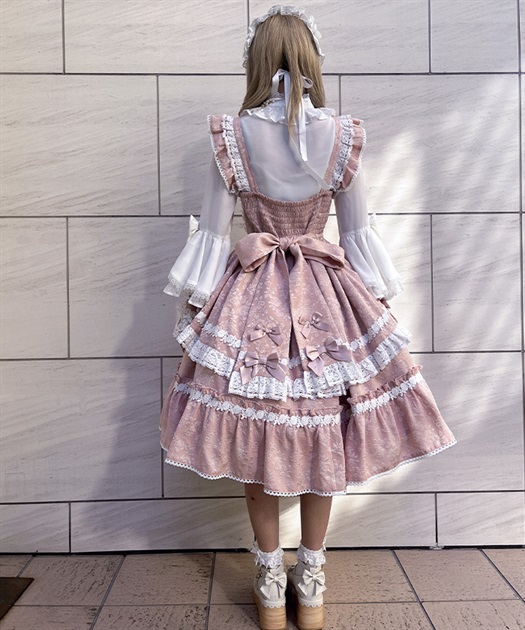 ブリリアントローズジャンパースカート【受注生産】 | Chalmiere