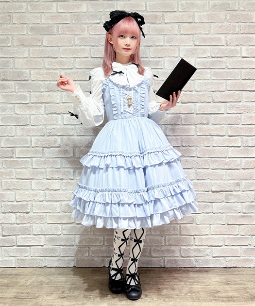 レースアップフリルジャンスカ | axes femme online shop