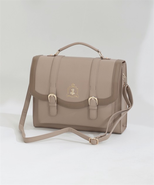 ベアー金具サッチェルバッグ | POETIQUE -outlet- | axes femme online