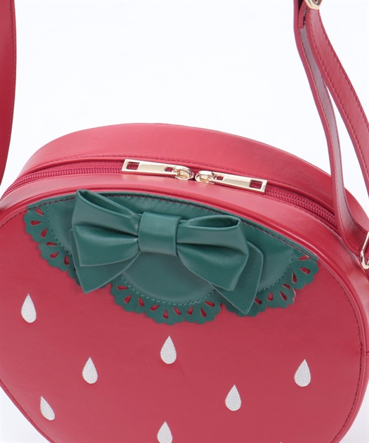 いちごショルダーバッグ【二次予約】 | Chalmiere | axes femme onlineshop