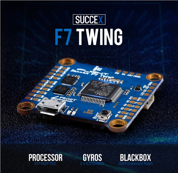 iFlight SucceX F7 TwinG Flight Controller (Dual ICM20689) V1.2