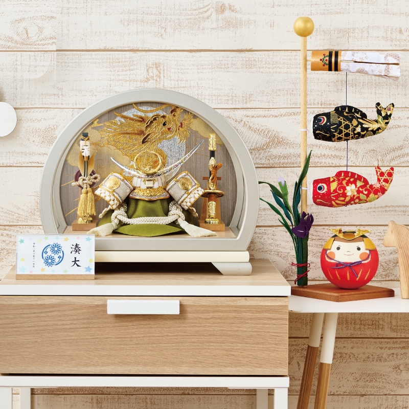 ⭐️大幅値下げ⭐️美品【五月人形】吉徳 黒絲縅 上杉謙信公 兜5号収納