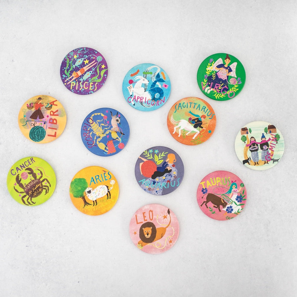 amirisu 星座コレクション 缶バッジ - amirisu online store