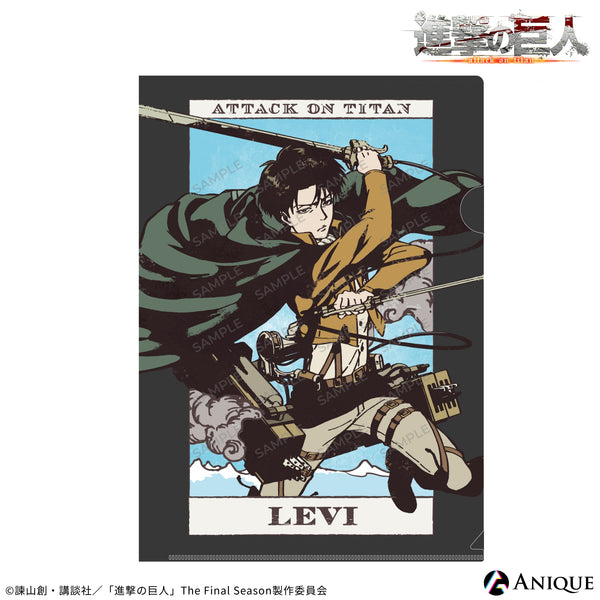 進撃の巨人 クリアファイ なか卯 非売品 進撃の巨人 クリアファイ