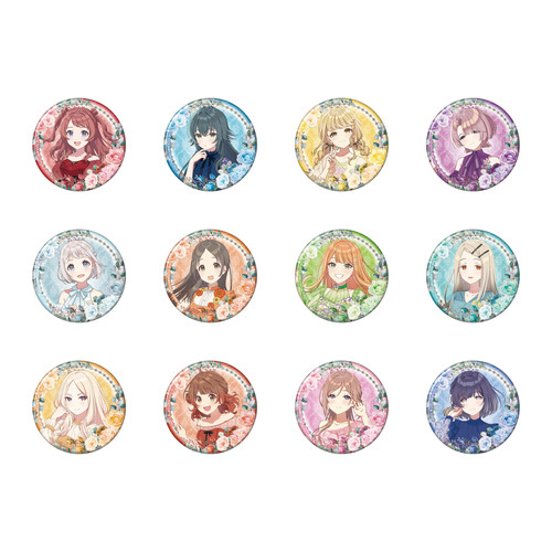 学園アイドルマスター グリッター缶バッジ／花海咲季