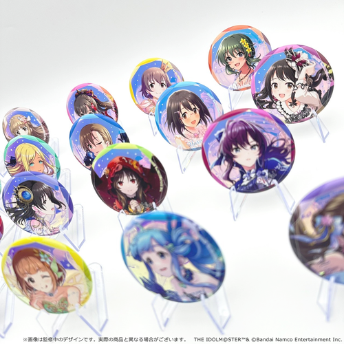 アイドルマスター シンデレラガールズ 公式オーロラ缶バッジ 依田芳乃
