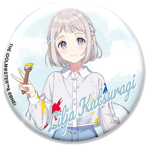 学園アイドルマスター 缶バッジ ペインタースタイル 葛城リーリヤ