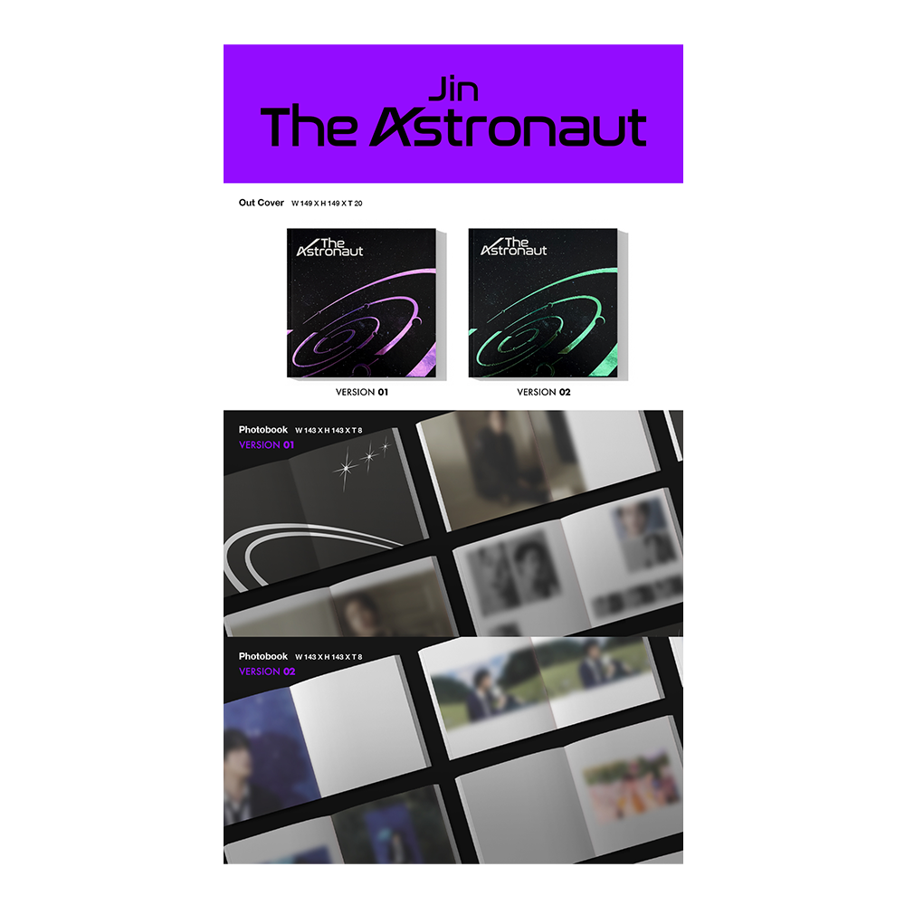 The Astronaut” CD (VERSION 02) - Official BTS Music Store