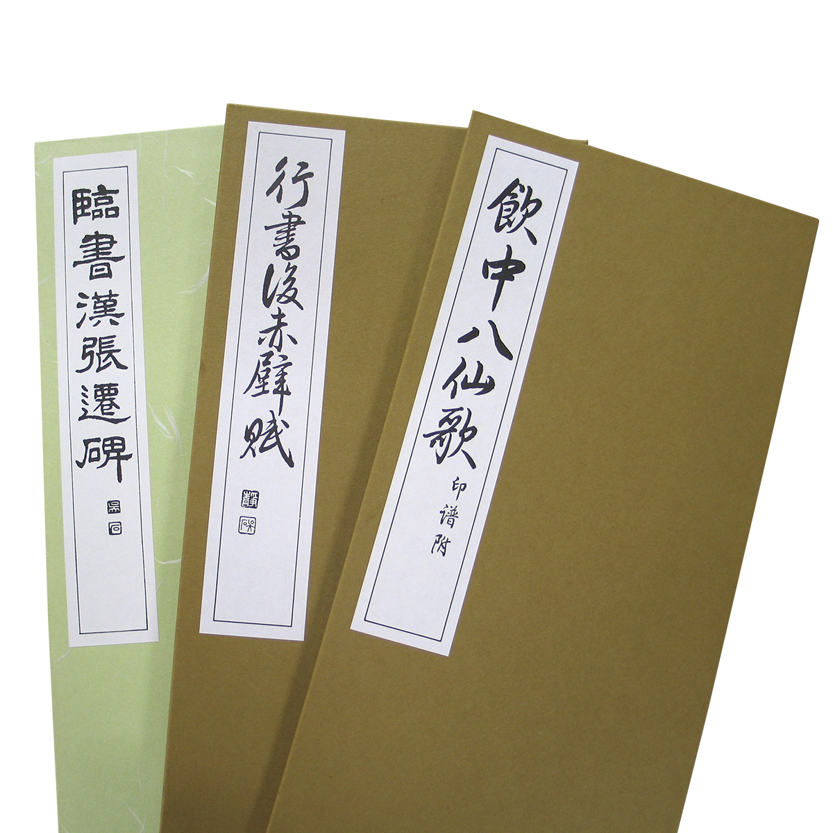 代々木文化学園 書道用品 / 四段用臨書手本（3冊セット）