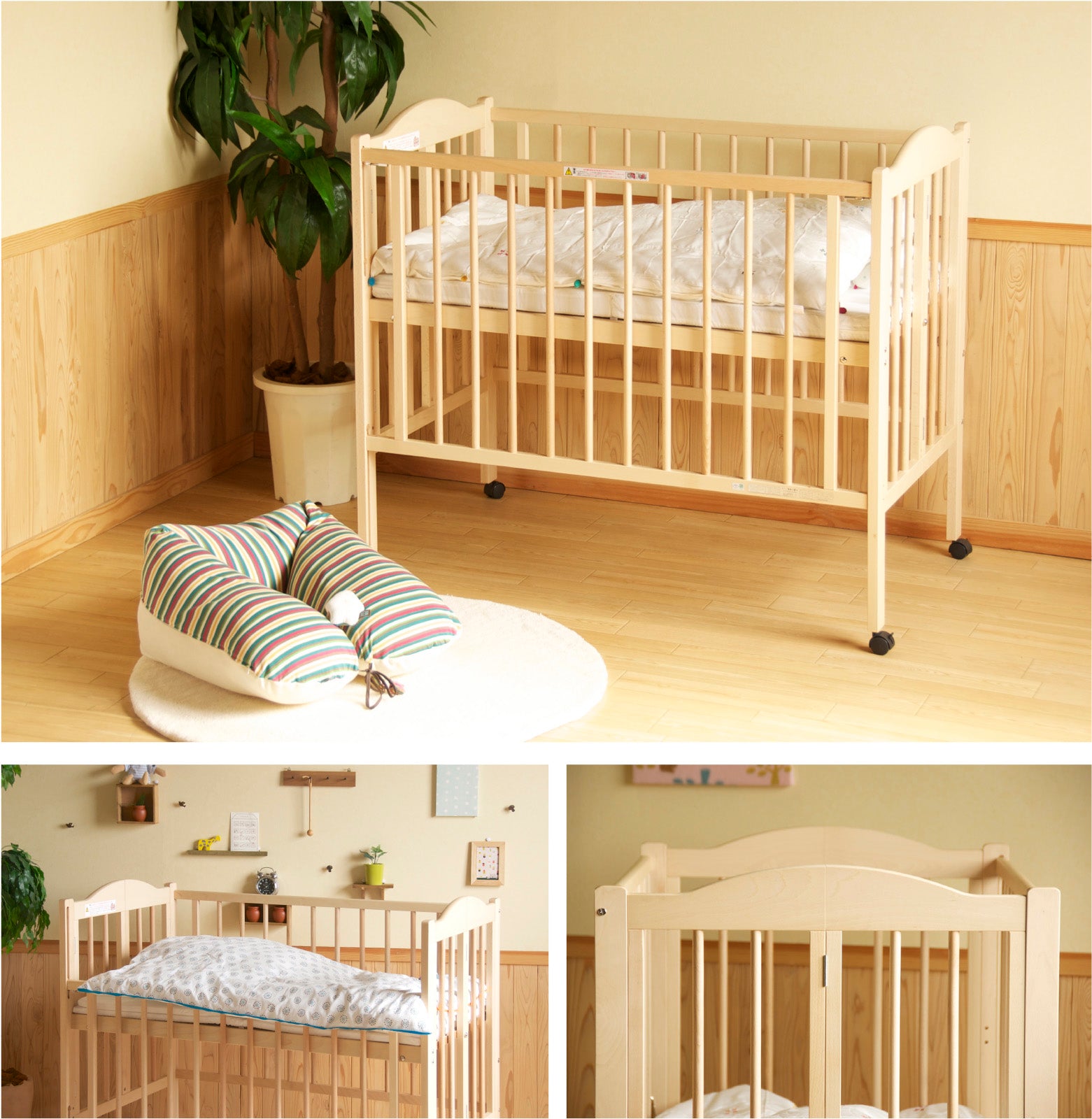 6ヶ月レンタル割引中】ワンタッチハイベッド パル 石崎家具 標準サイズ