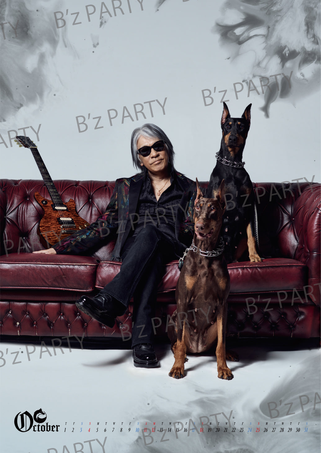 受注生産】B'zカレンダー2026（壁掛・月めくり） – B'z PARTY ONLINE SHOP