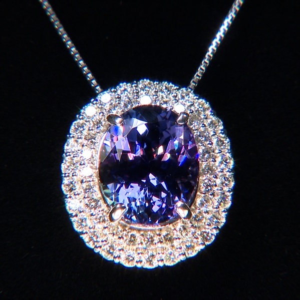 タンザナイト3ct ダイヤモンド ペンダント | BS日テレSHOP