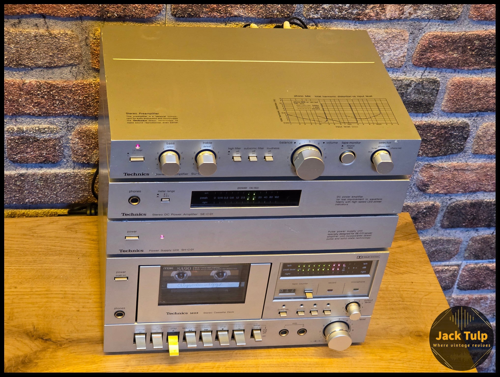 Technics C01; SU-C01 / SE-C01 / SH-C01 / RS-M03 – Jack Tulp