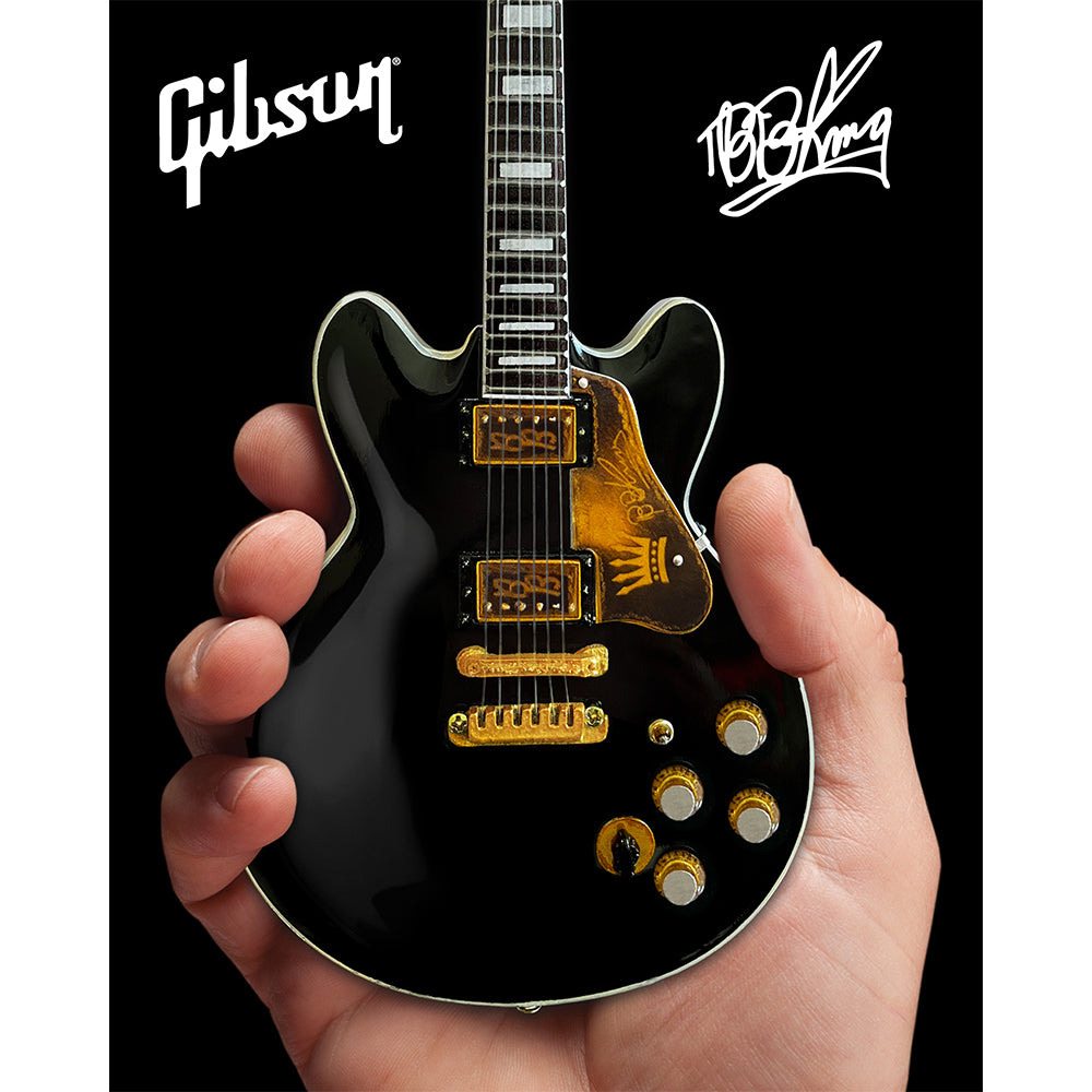 Axe Heaven BB King Gibson ES-345 80th Birthday Lucille Miniature