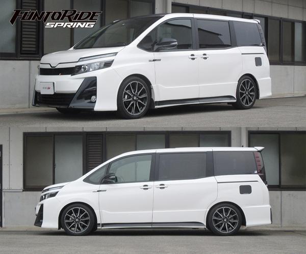 ノア ヴォクシー G's ZRR80W ダウンサス 1台分 タナベ GTファン