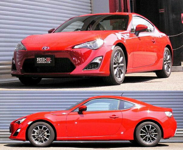 86 ZN6 ダウンサス フロント左右セット RSR RS-Rダウン T065DF RS-R RS