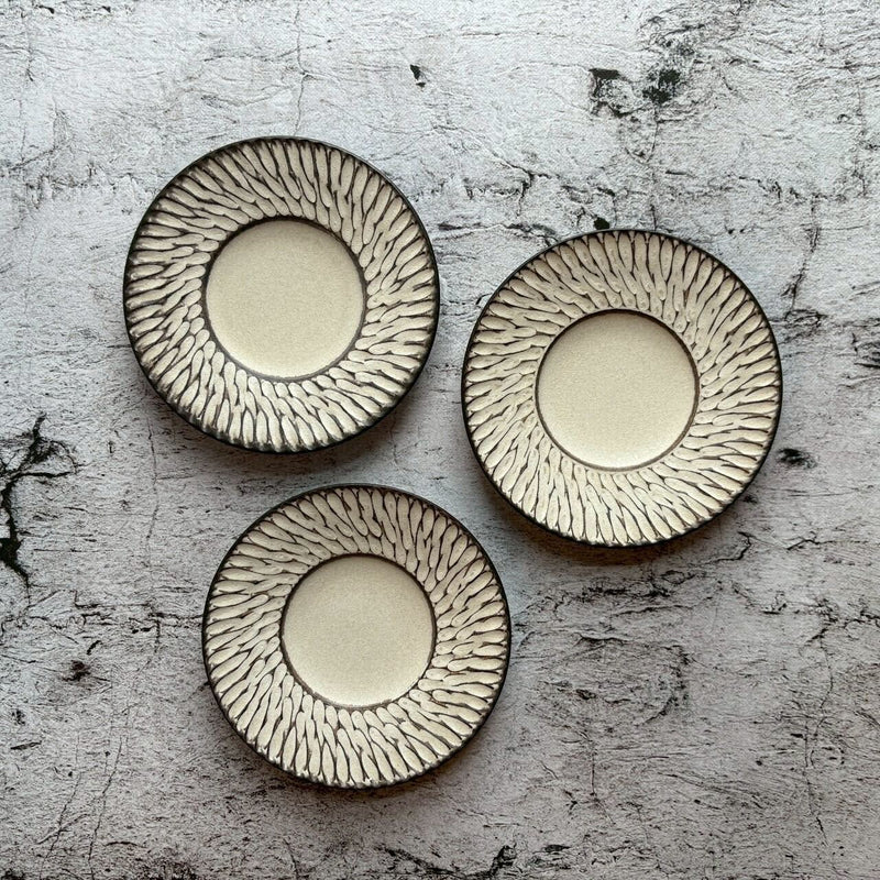 14cm 皿（ソーサー）｜作家 山本雅則（信楽焼） – nokaze｜陶器、和