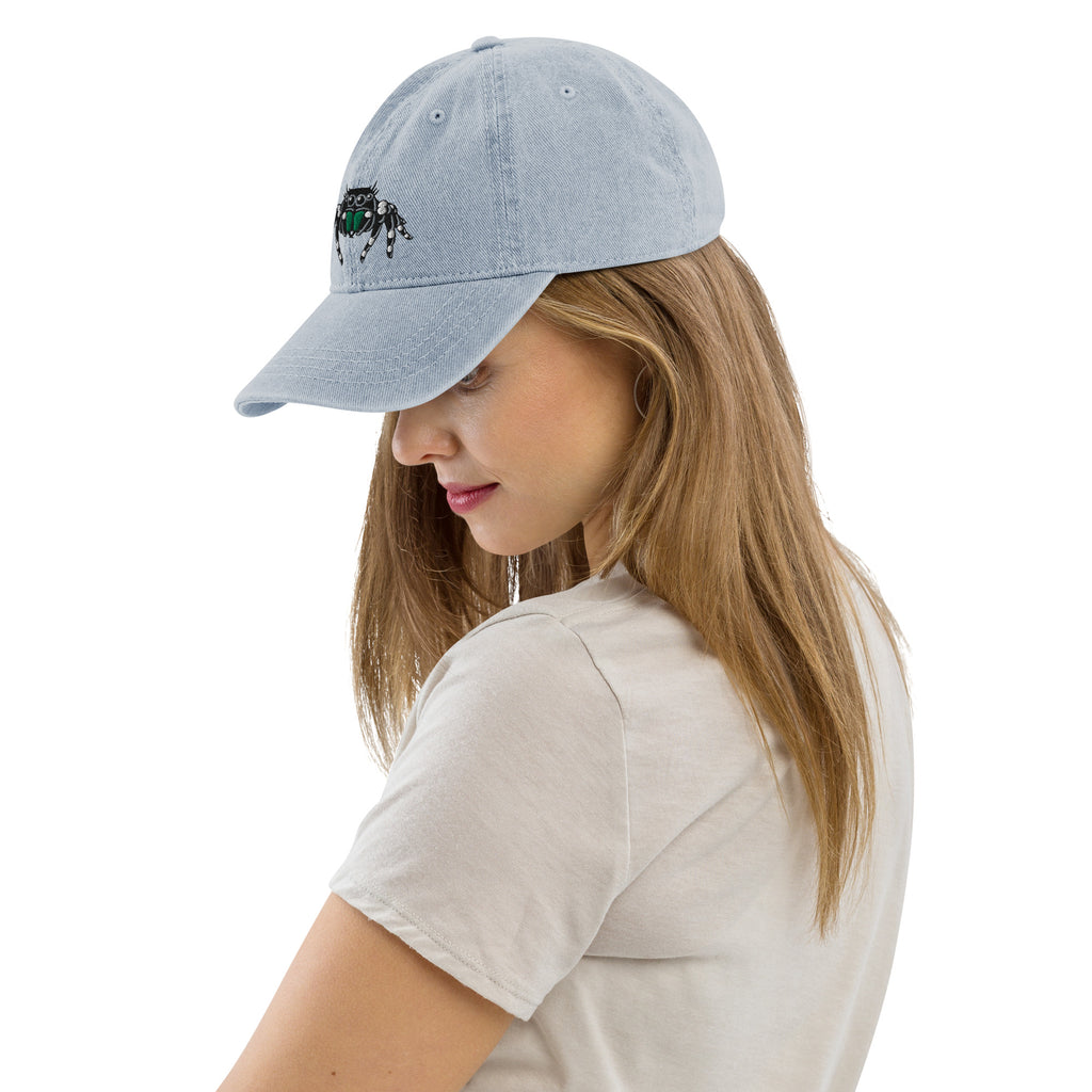 Jumping Spider Denim Hat – Kate Dolamore Art