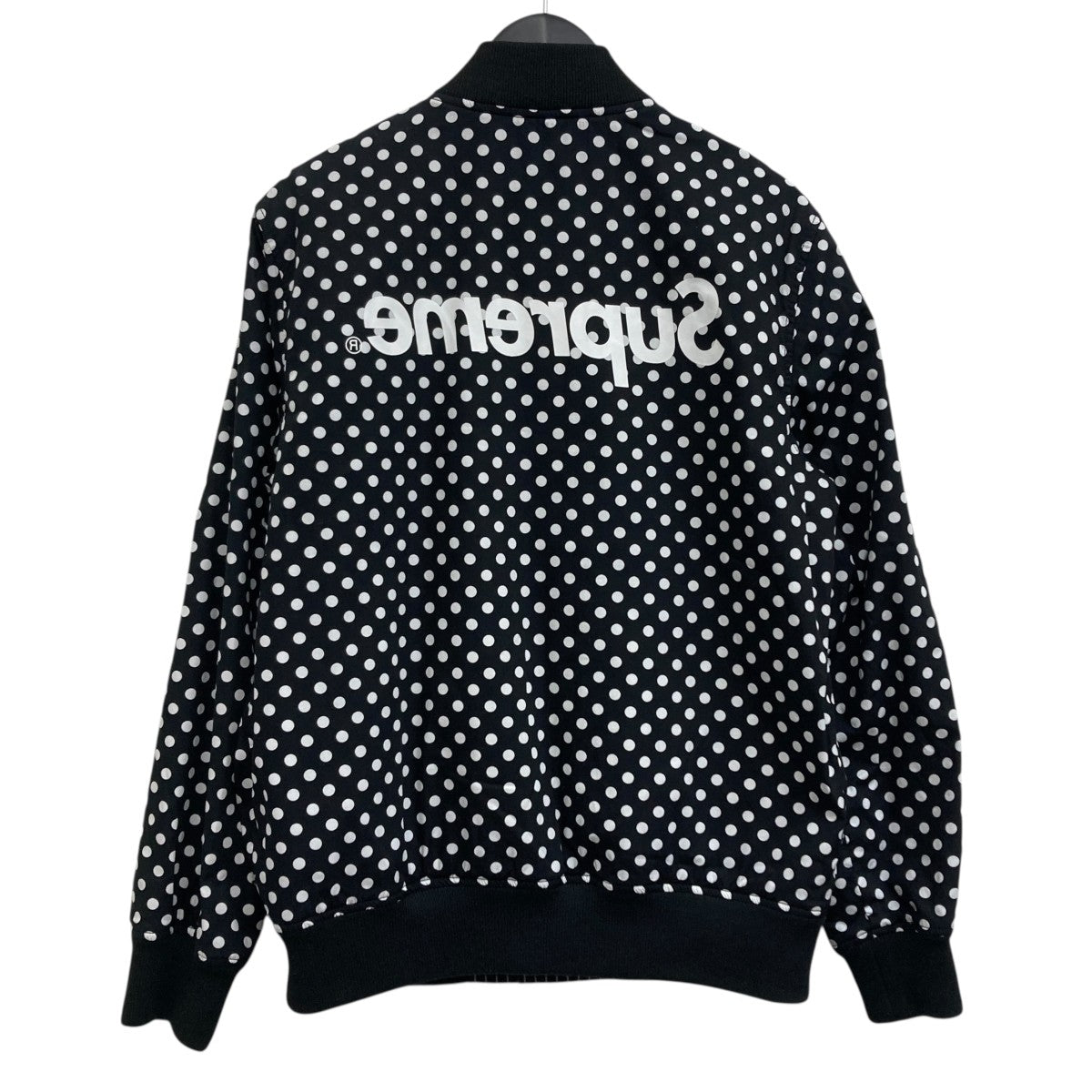 Supreme×COMME des GARCONS SHIRT Reversible Varsity Baseball Jacket