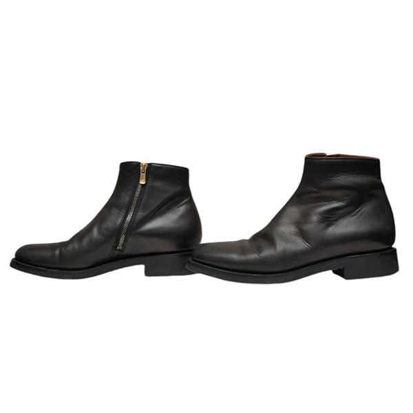 forme(フォルメ) Molder side zip boots サイドジップブーツ ブラック