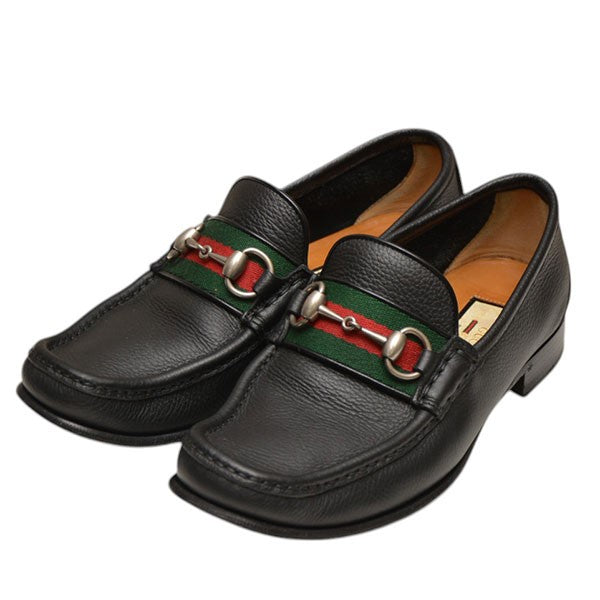 GUCCI(グッチ) シェリーライン ホースビットレザーローファー ブーツ