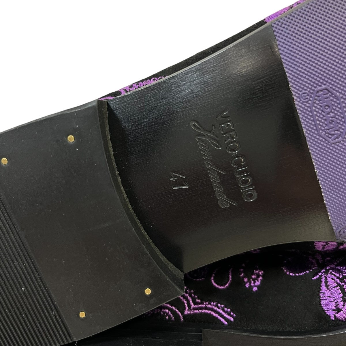 Needles(ニードルス) バタフライ刺繍スエードミュールMB32796 MB32796