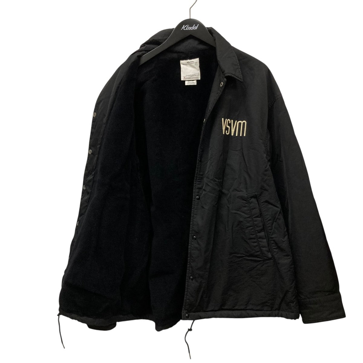 VISVIM(ビズビム) 23SSPEERLESS TEAM COACH Jacketバックロゴ裏ボア