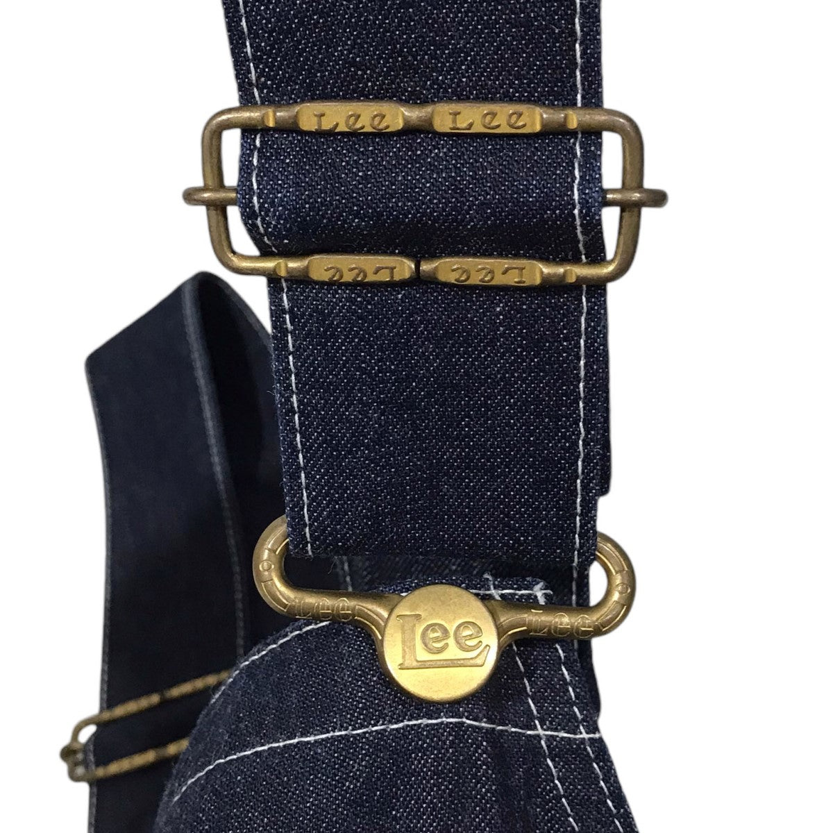 LEE×L'ECHOPPE デニムオーバーオール LOW BUCK OVERALL ローバック