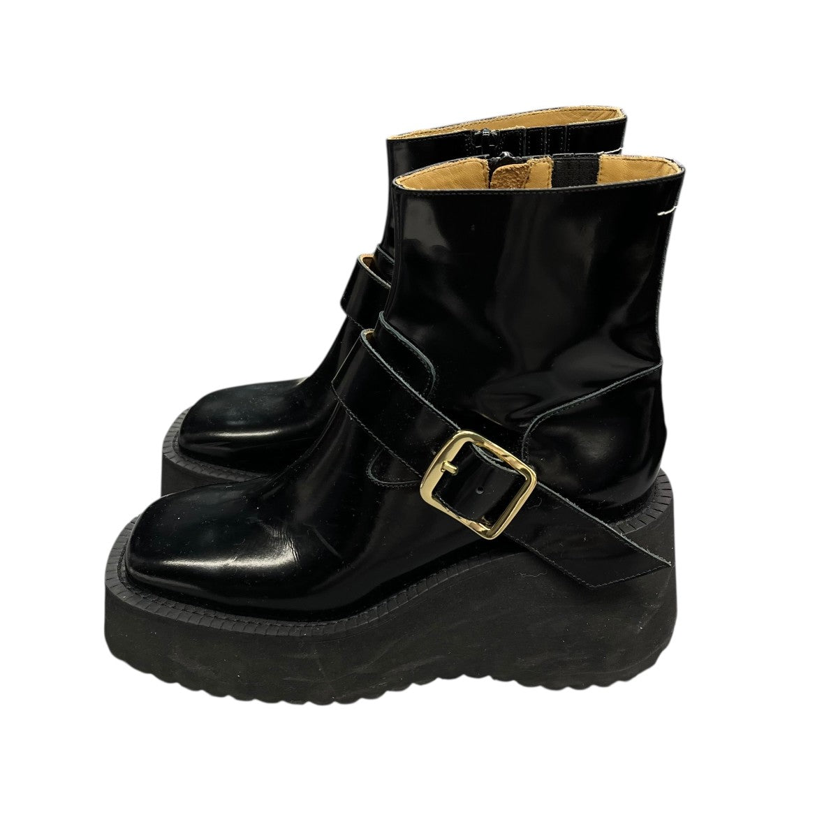 MM6 Maison Margiela(マルタンマルジェラ) ブーツ ブラック サイズ 40