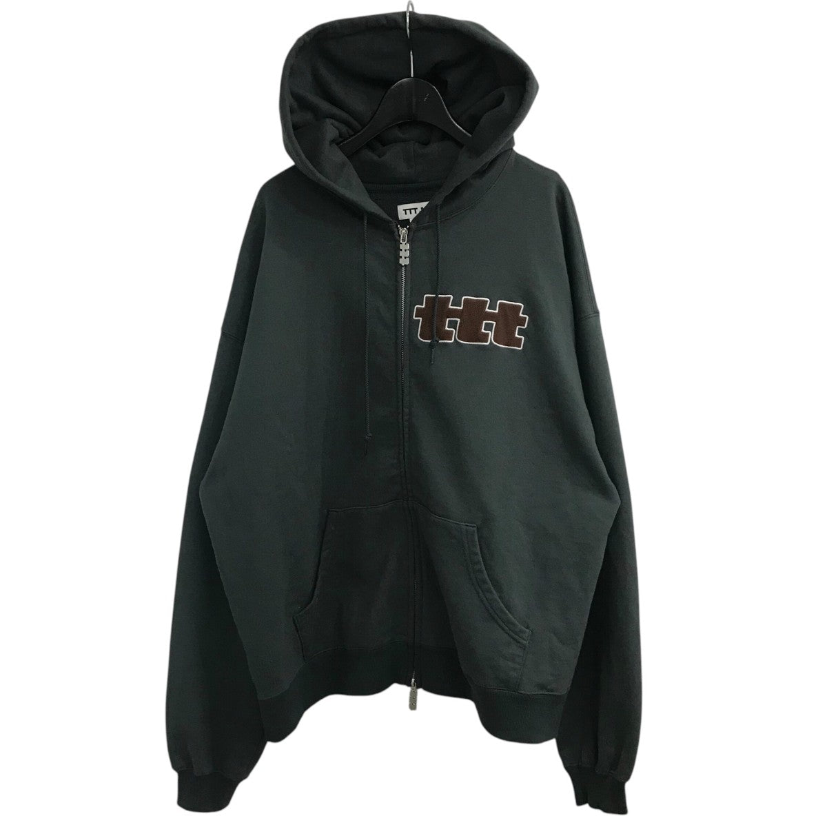 TTT MSW(ティーモダンストリートウエア) 25SS「Logo zipup hoodie
