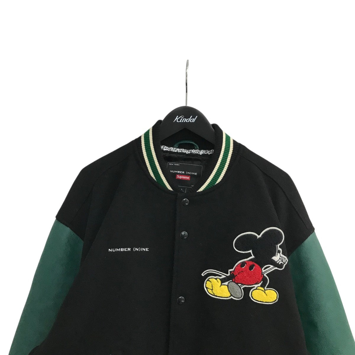 Supreme×NUMBER (N)INE 25AW「Mickey Varsity Jacket」スタジャン
