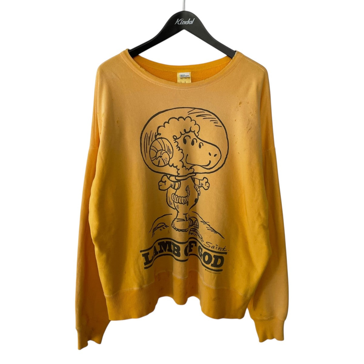 SAINT MICHAEL(セントマイケル) CRW SWEAT／LMB OF GDトレーナーSM-YS8