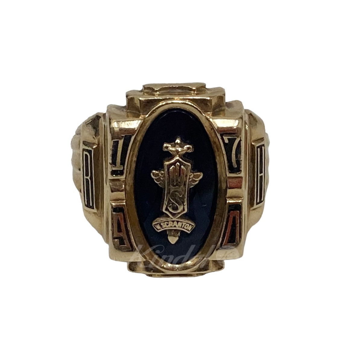 JOSTENS(ジャスティンズ) カレッジリング ゴールド サイズ 16号