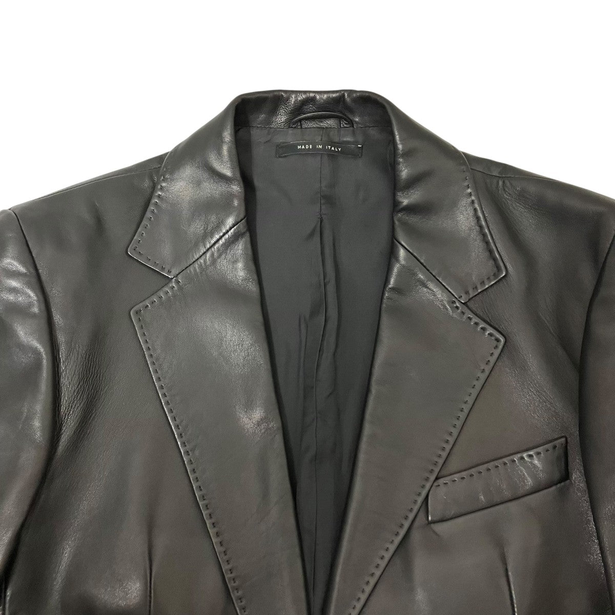 GUCCI(グッチ) レザーテーラード トムフォード期ジャケット102555