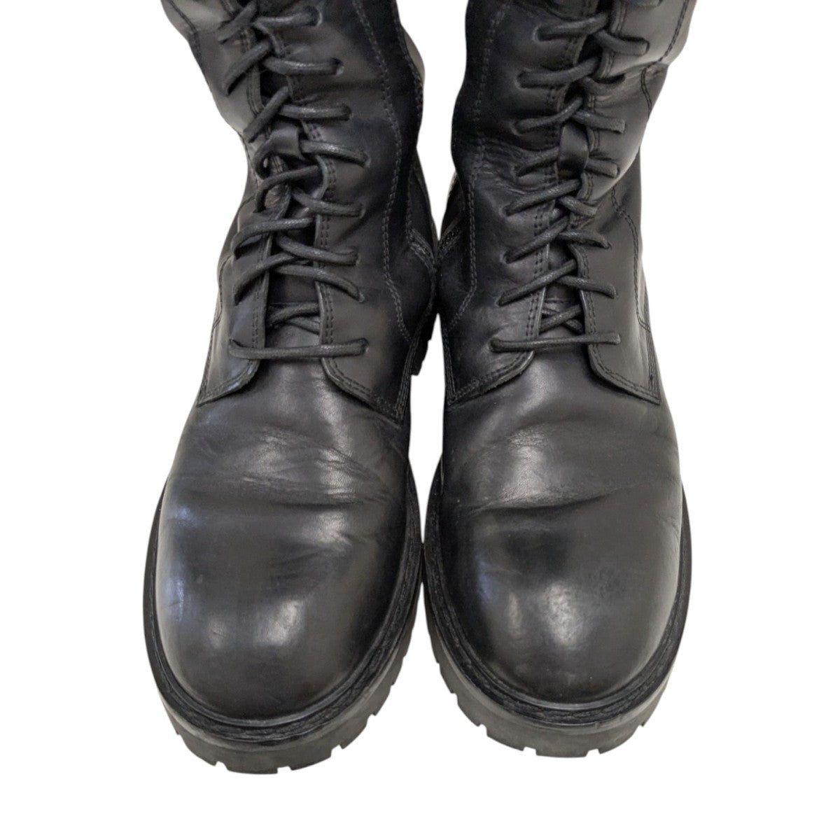 ANN DEMEULEMEESTER(アンドゥムルメステール) レースアップロング