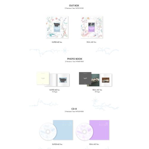 ILLIT - SUPER REAL ME [1st Mini Album/2種のうち1種ランダム発送