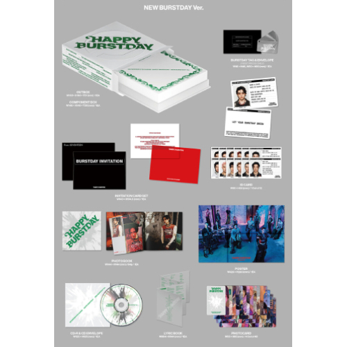 SEVENTEEN - HAPPY BURSTDAY [5th Album/3種のうち1種ランダム発送