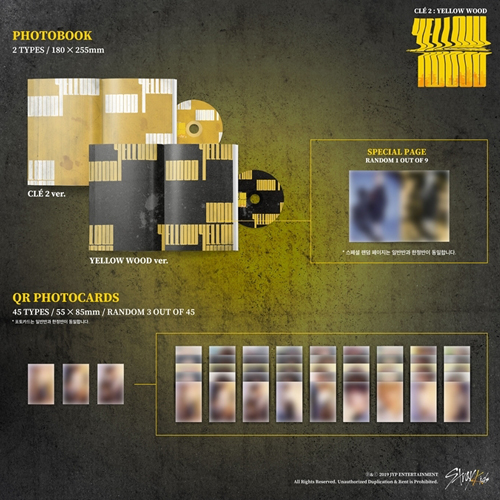 Stray Kids - Cle 2 : Yellow Wood[Special Album/Normal ver./2種