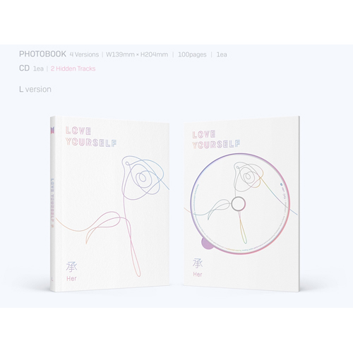 BTS - LOVE YOURSELF 承 'Her' [5th Mini Album/L.O.V.E.Version4種の