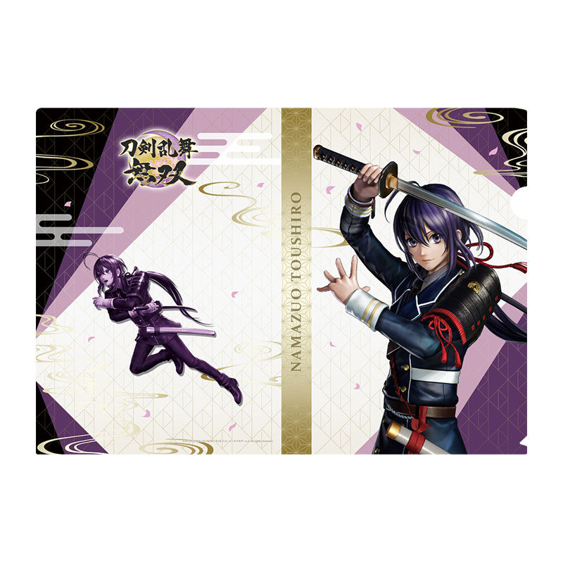 刀剣乱舞 クリアファイル チケットケース クリアビジュアルポスター