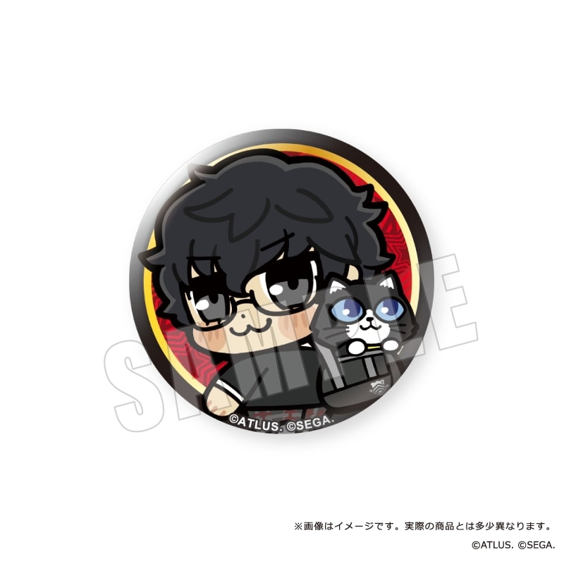 ペルソナ5 ザ・ロイヤル 主人公×ぶくぶ カンバッジ Vol.1(Vol.1