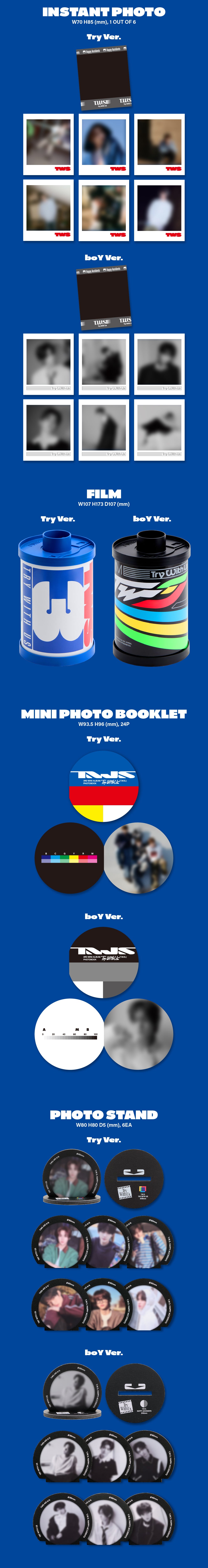 TWS - TRY WITH US (3RD MINI ALBUM) [US] [KPOP NARA EXCLUSIVE