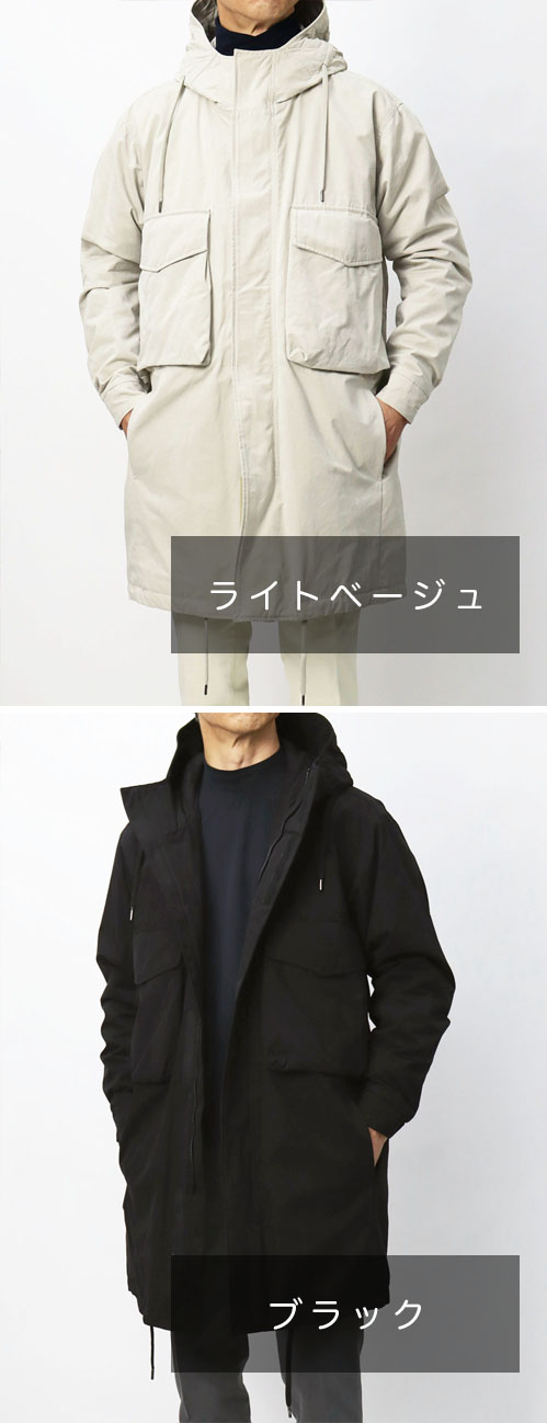 ヘルノ / HERNO / モッズ コート / 中綿入り / ワックスコーティング