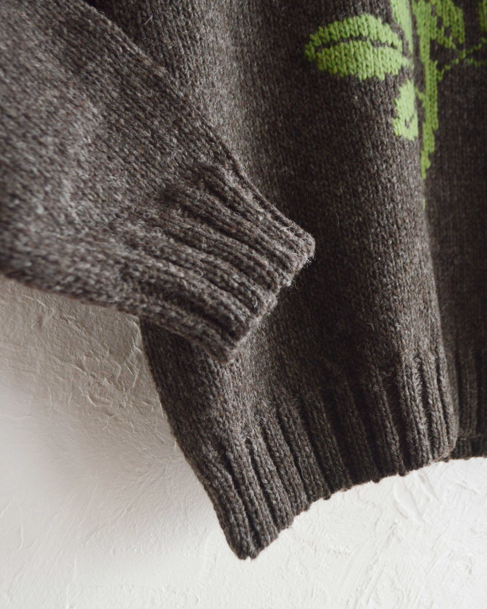 HAVE A GRATEFUL DAY ハブアグレイトフルデイ / ROSE KNIT CREW ローズ