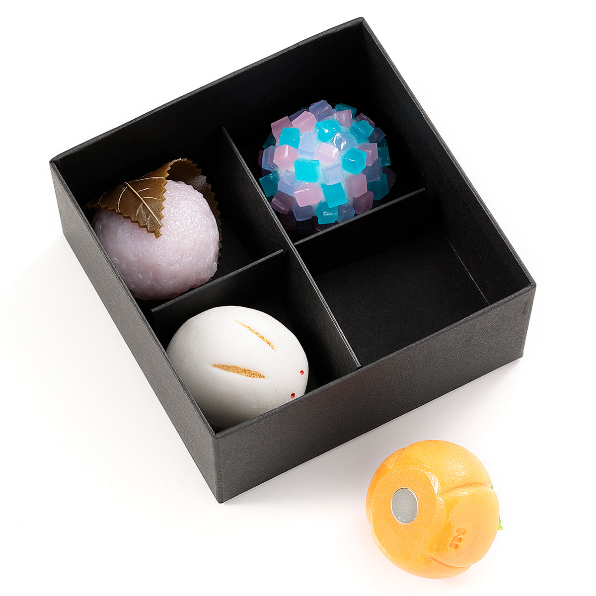 元祖食品サンプル屋「和菓子4種のマグネット」