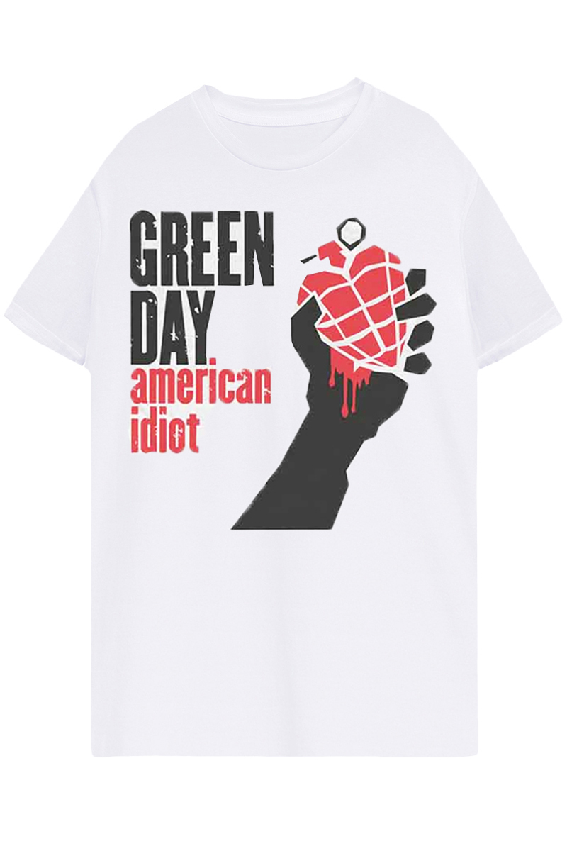 GREEN DAY バンドTシャツ ユニセックス : AMERICAN IDIOT / ロック
