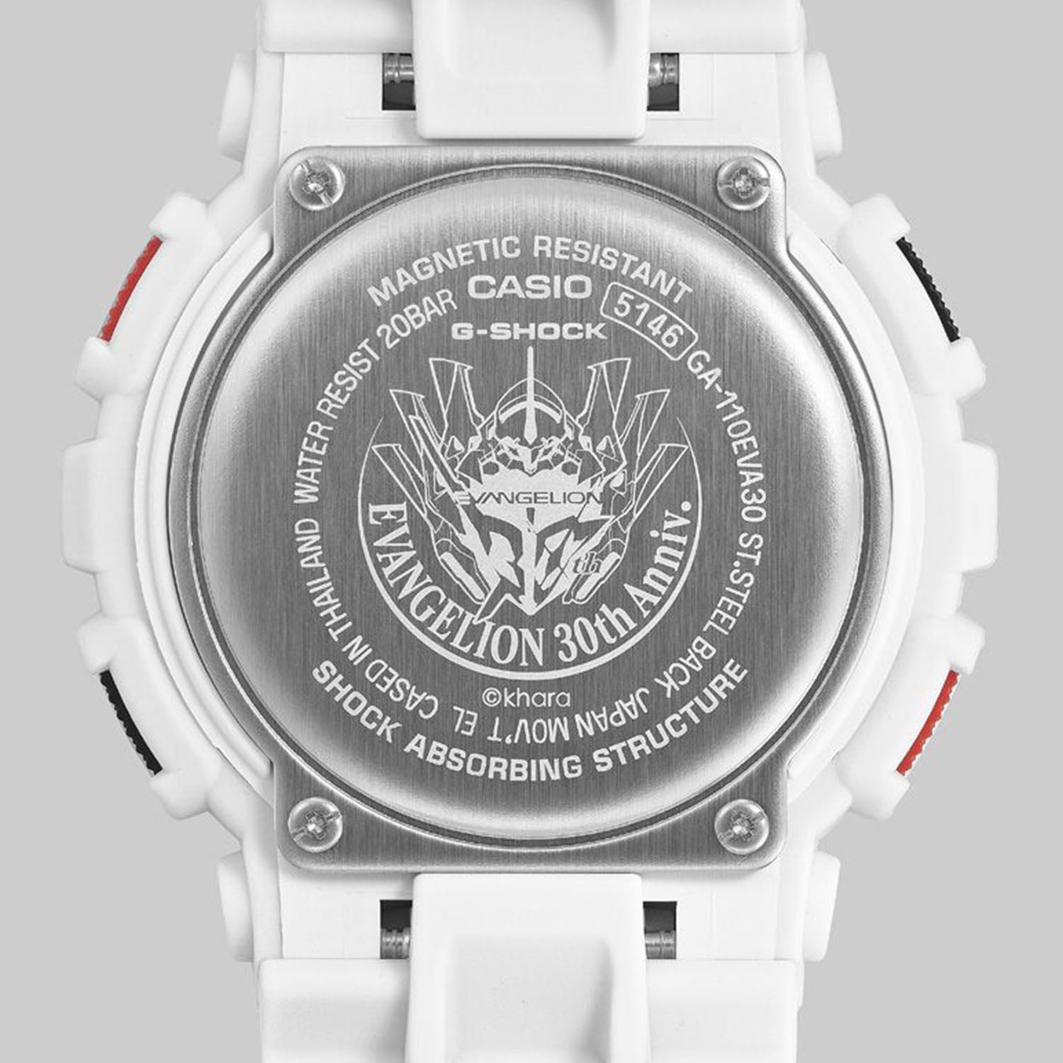 カシオ】エヴァンゲリオン コラボレーションモデル / GA-110EVA30-7AJR