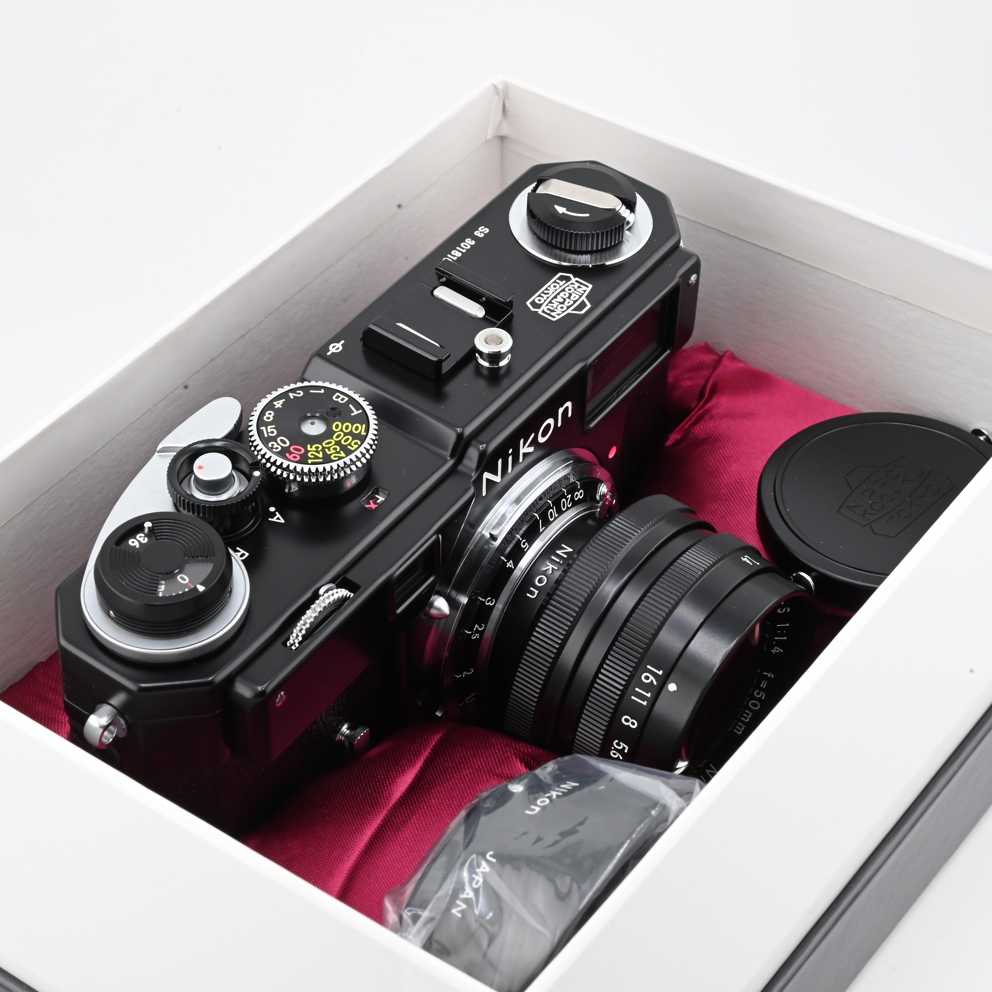 ニコンS3 NIKKOR-S 50mm F1.4 レンズ セット 未使用品 ニコンS3 NIKKOR