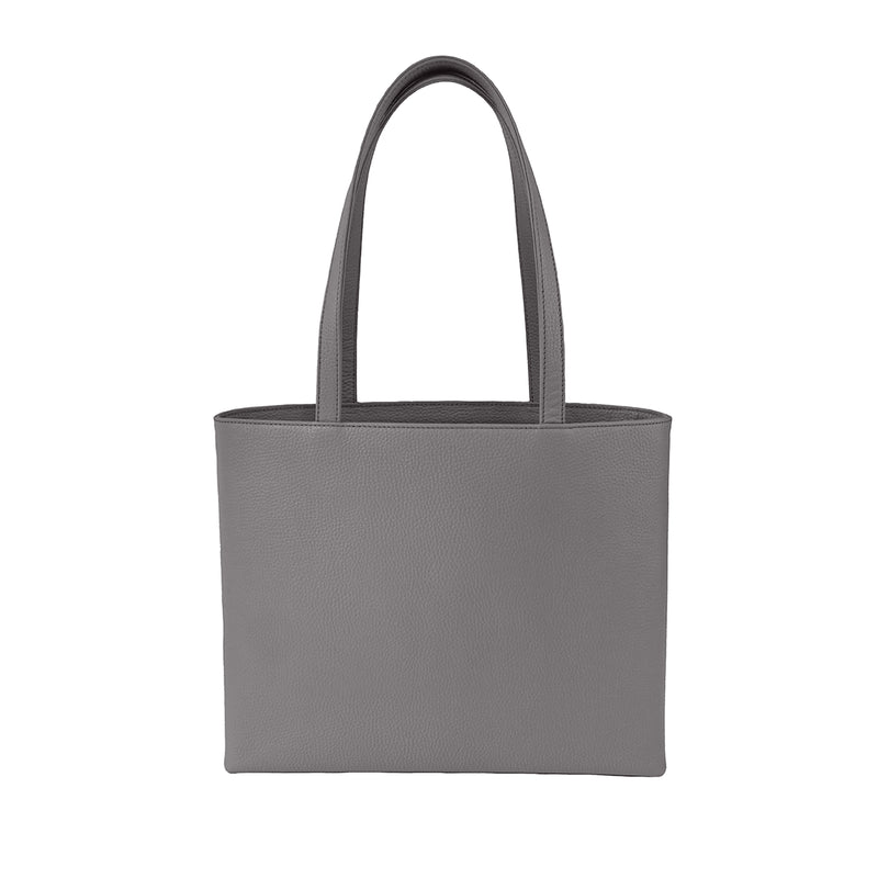 レザートート ダークグレー – HushTug