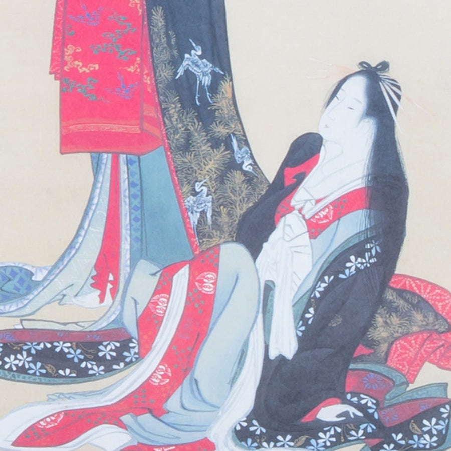 かけ軸「二美人（にびじん）」 – Shop of Hokusai ｜ 北斎館ネットショップ